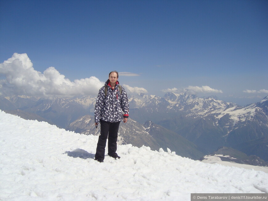 Летнее соло восхождение на Эльбрус (5642 м)