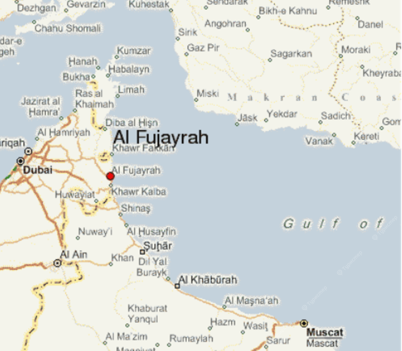 Порт Фуджейра на карте. Порт Fujairah на карте. Карта Фуджейры порт. Фуджейра на карте. Температура воды в фуджейре в апреле