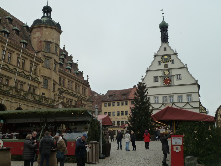 Рождественские городки вокруг Нюрнберга. Ротенбург об дер Таубер