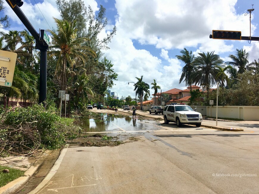Майами после урагана Ирма