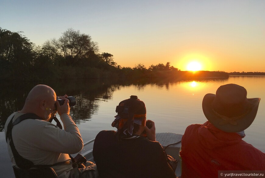 Активные экскурсии в дельте реки Окаванго