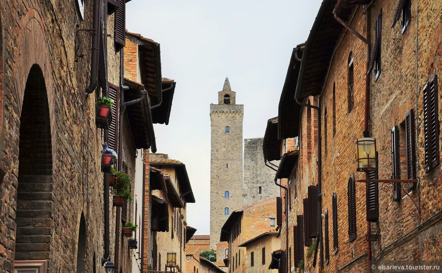 Прекрасная Флоренция и башни Сан — Джиминьяно