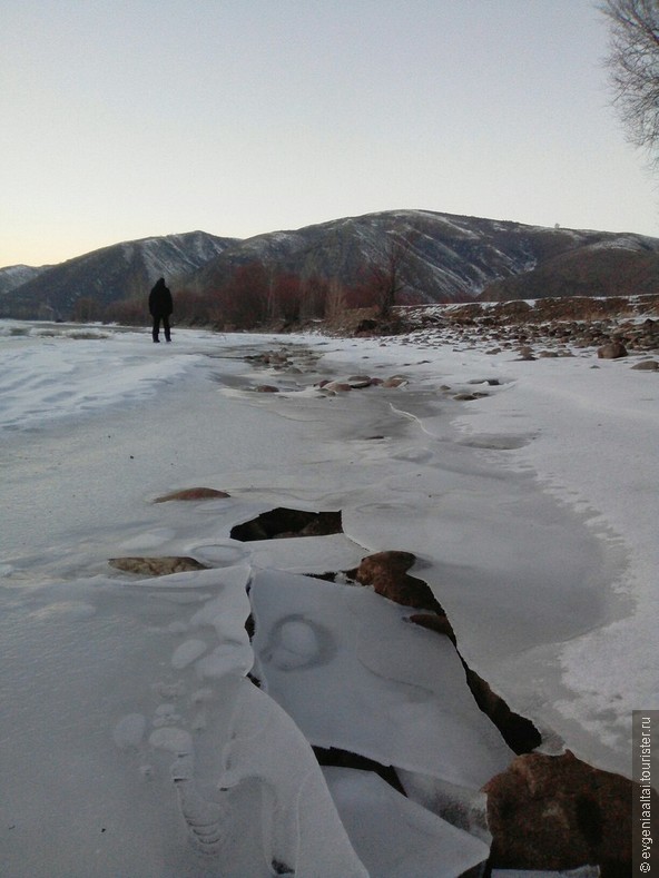 Рассвет и закат на Чарыше