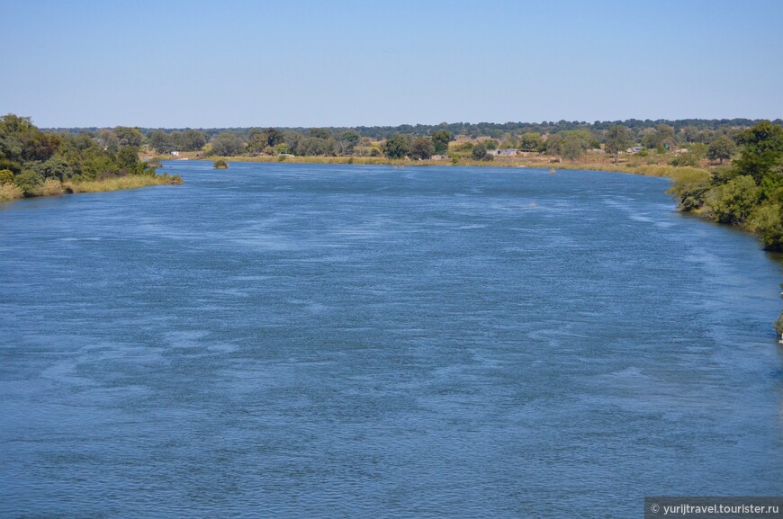 Река Окаванго в районе городка Divundu