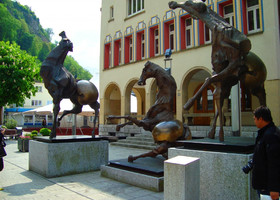 Вадуц--столица Лихтенштейна