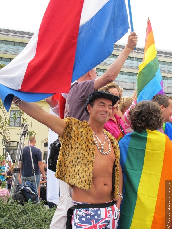 Первый гей-парад в Праге