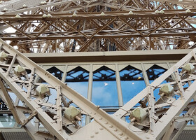 Париж - Виды с Эйфелевой башни (2-й этаж)