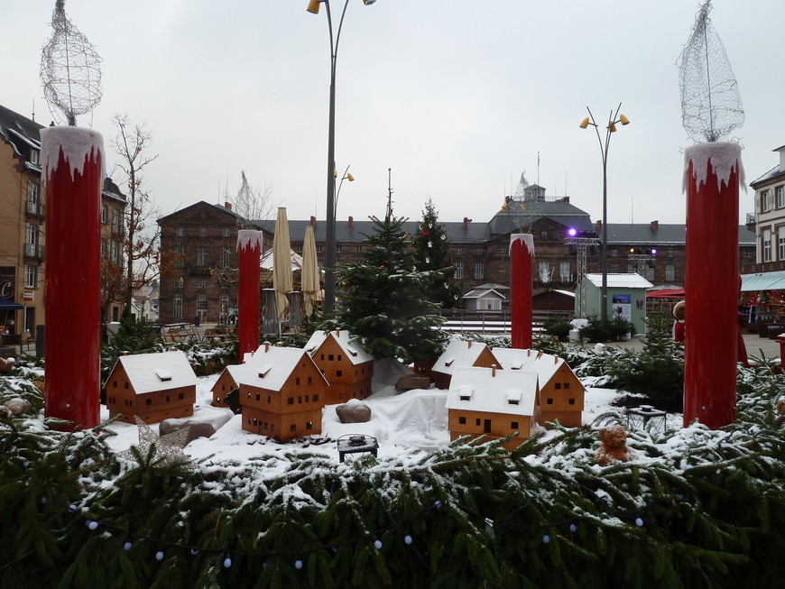 Рождественские городки вокруг Страсбурга. Саверн