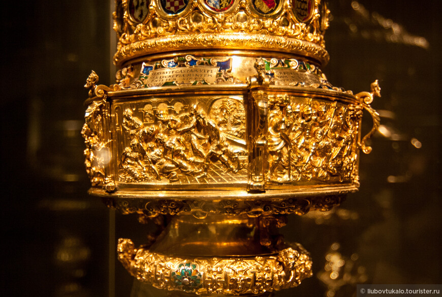 Сокровище из сокровищницы баварских королей 
Rappoltsteiner pokal, 1543