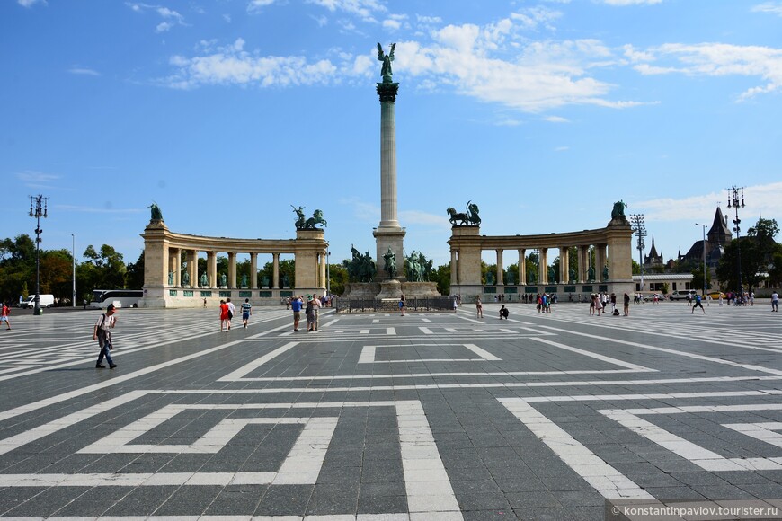 Венгрия. Будапешт. По следам празднования венгерского миллениума