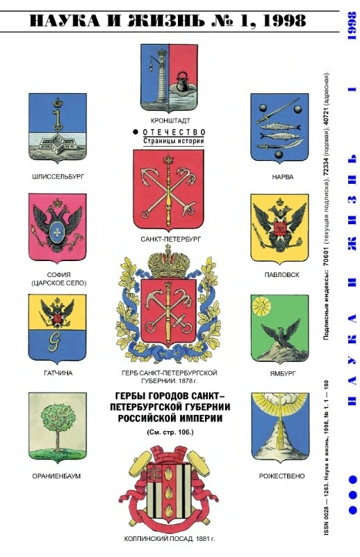 Гербы Русских Городов Картинки С Названиями