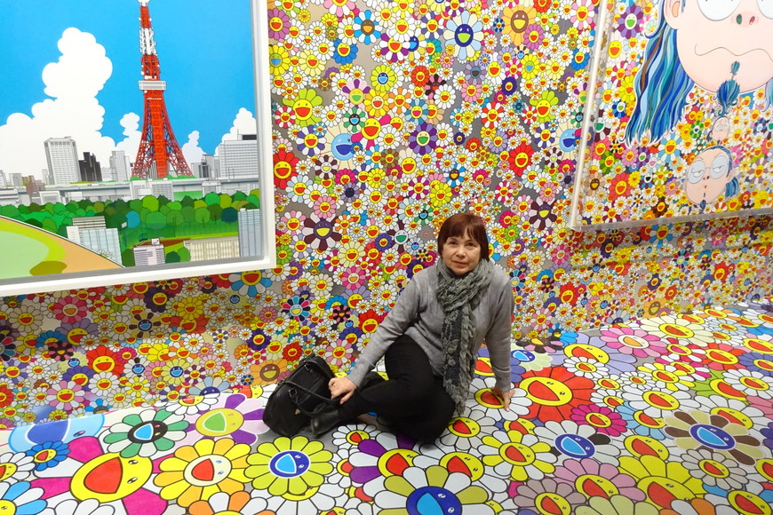 Выставка Такаси Мураками «Будет ласковый дождь»