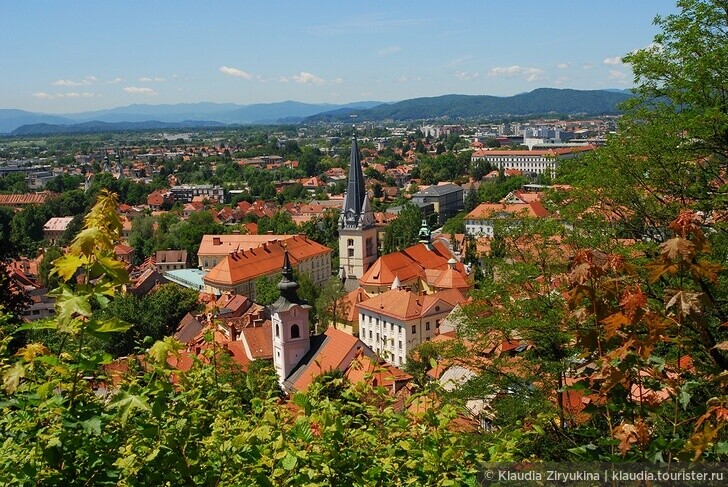 Недельное путешествие по Словении, Австрии, Хорватии и Италии. Словения — Любляна