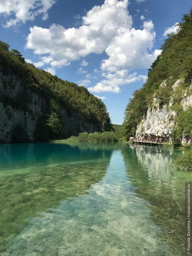Недельный тур по Словении, Хорватии, Италии и Австрии. Хорватия. Плитвицкие озера