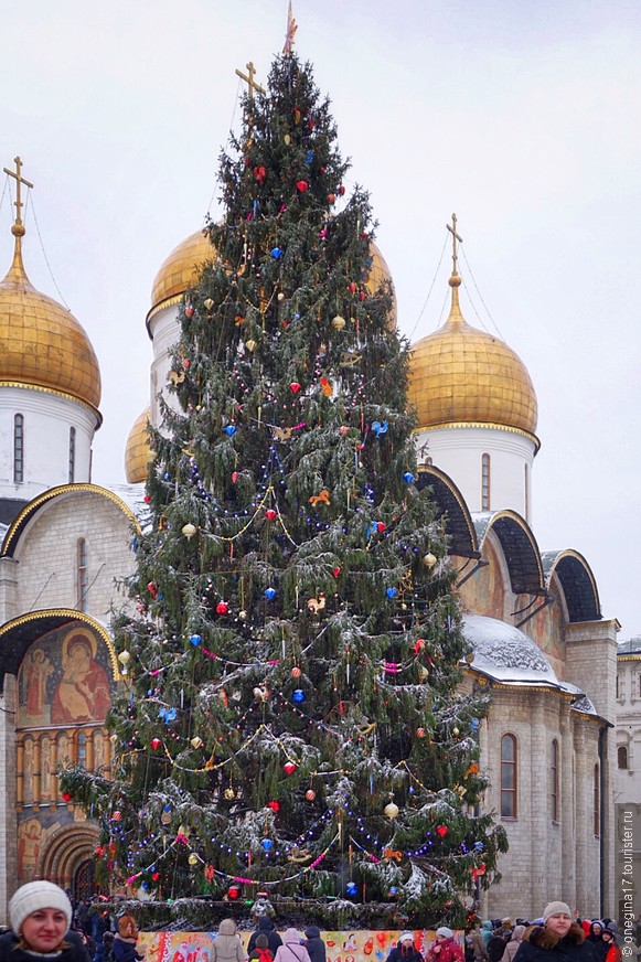 Москва. Путешествие накануне Рождества…