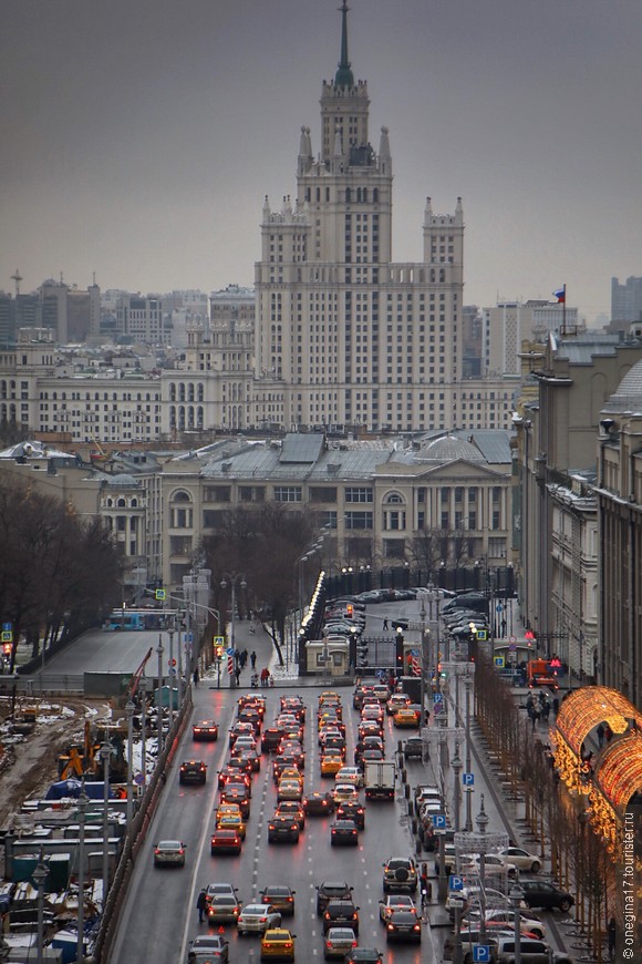 Москва. Путешествие накануне Рождества…