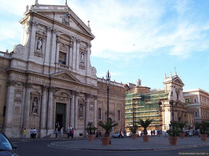 Церковь Санта Мария делла Виттория, Рим © Darina Ustich