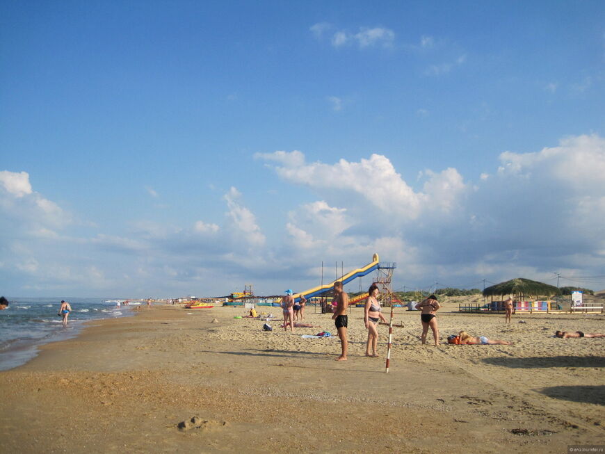 Витязево пляж центральный
