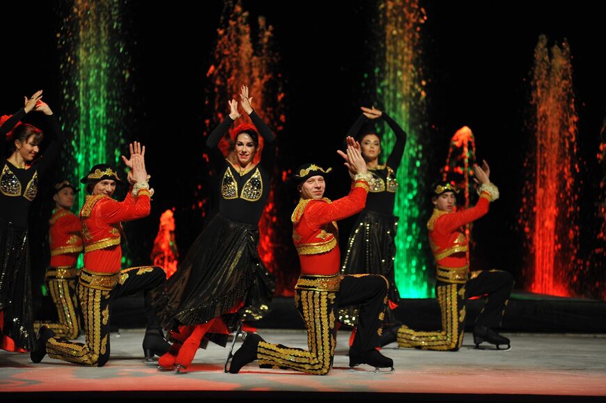 Цирк танцующих фонтанов Аквамарин в Москве