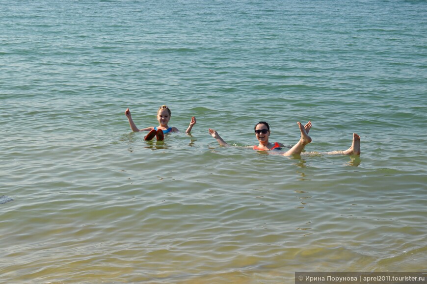 Самый правильный способ плавания в Мертвом море