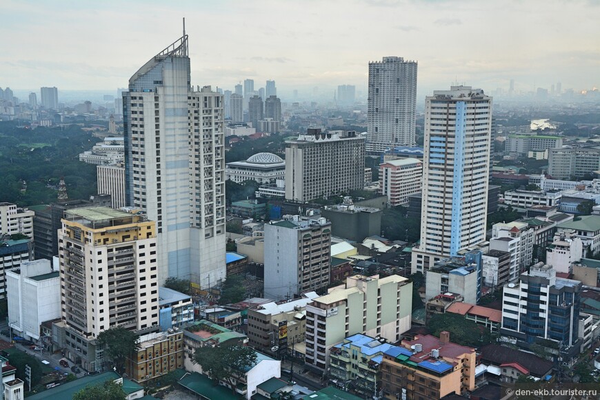Манила, вид из окна