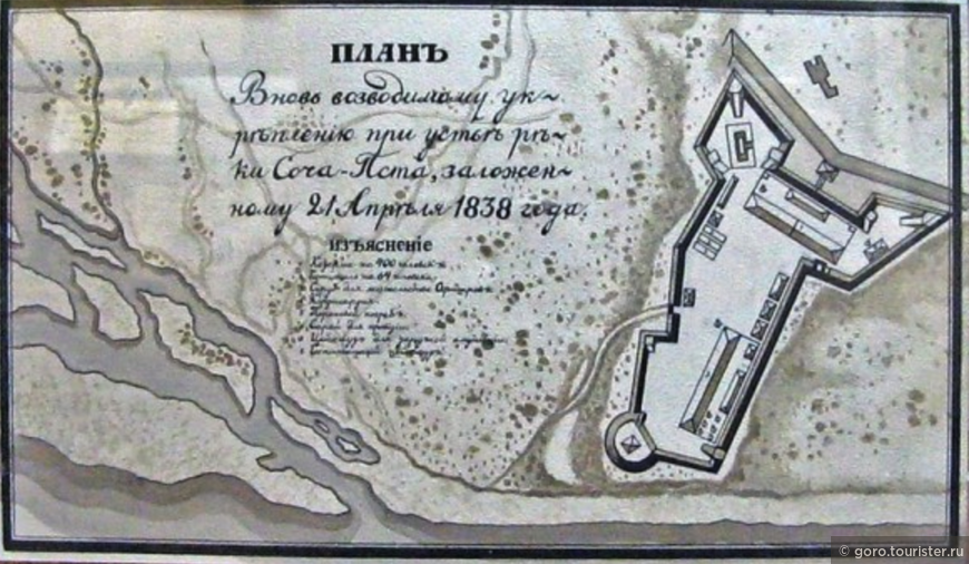 план форта Александрия