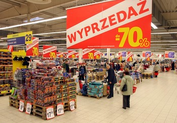 Магазины Польши не будут работать по воскресеньям