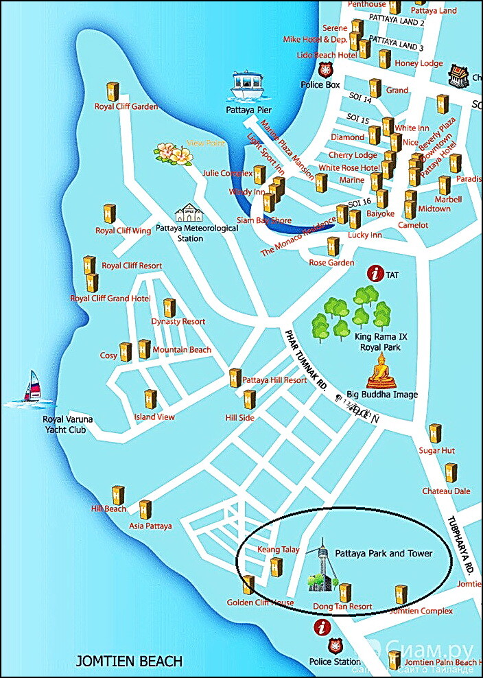 Island view resort карта отеля