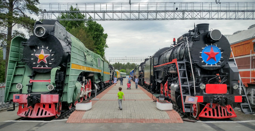 Музей железнодорожной техники в Новосибирске