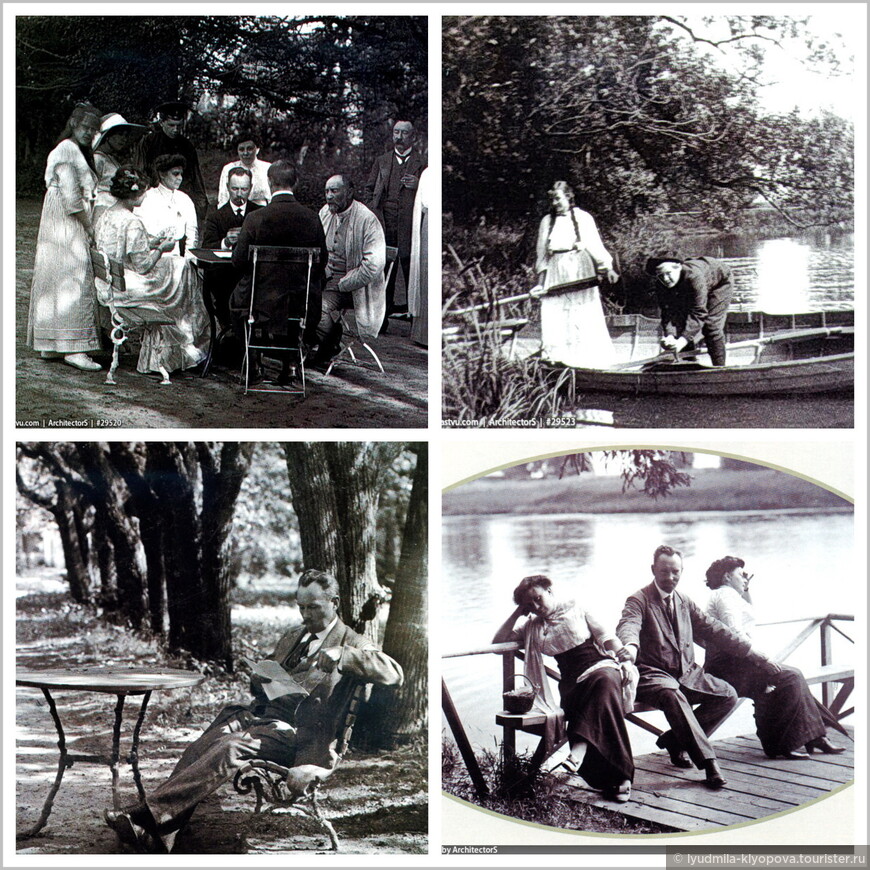 Картины дачной жизни в Лианозово в начале 20 века. Фотографии из Интернета