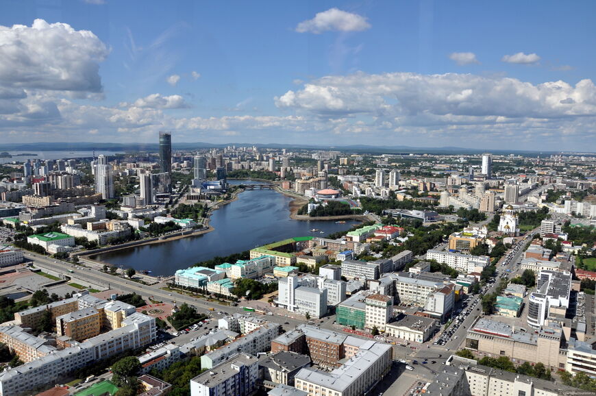 Смотровая площадка небоскреба «Высоцкий»