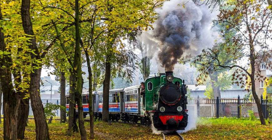 Детская железная дорога в Ростове-на-Дону 