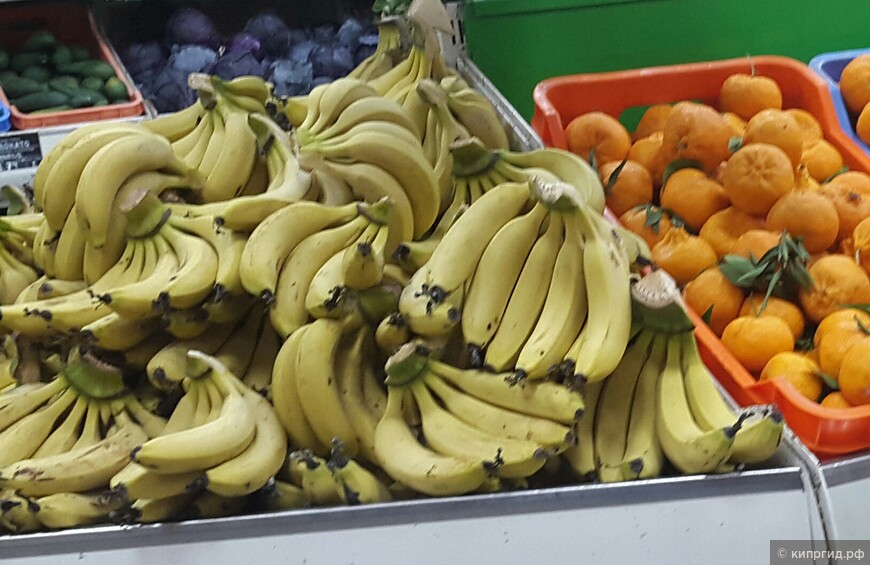 Возможно для многих будет сюрпризом, на Кипре растут бананы, да да....вы не ослышались. Кипрские бананы по своим размерам, не большие, всего около 15-17 см, но очень сладкие и вкусные .