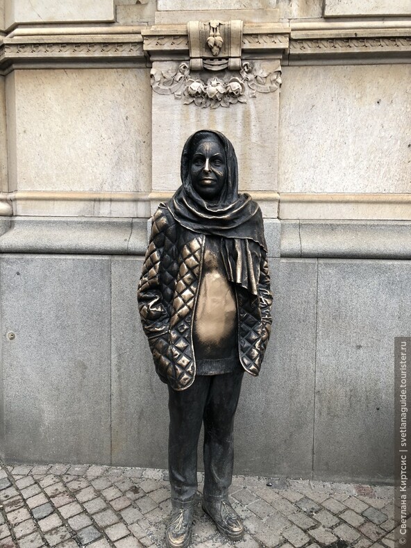 самая тёплая скульптура Скандинавии