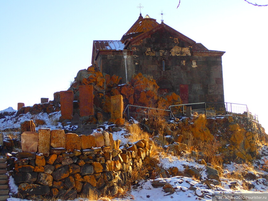 Вдоль Севана в монастырь Айраванк