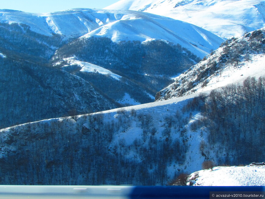 От озера Севан до границы с Карабахом на авто