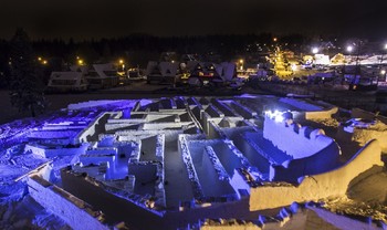 В Польше появился самый большой в мире снежный лабиринт 