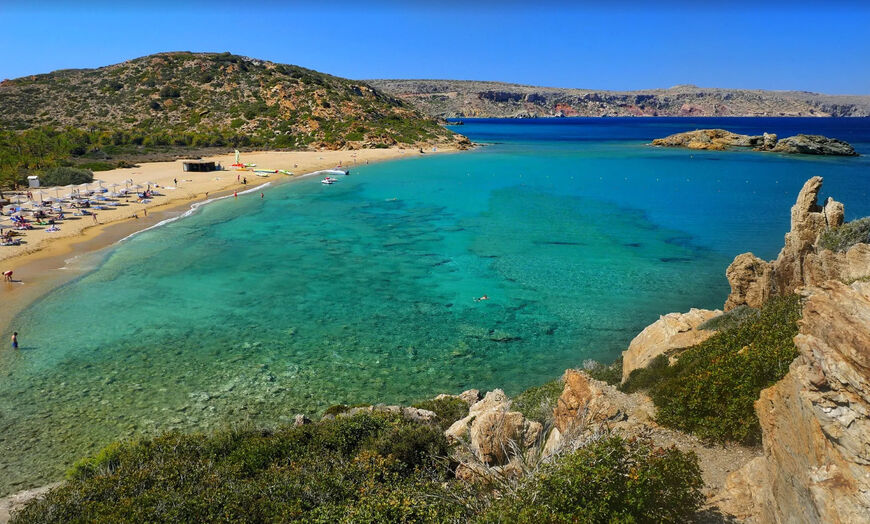 Пляж Вай на Крите
