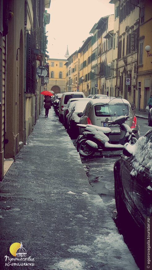 Снег во Флоренции