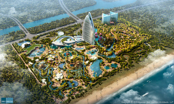 На Хайнане открылся развлекательный курорт Atlantis