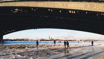 В Петербурге бразильский турист провалился под лёд 