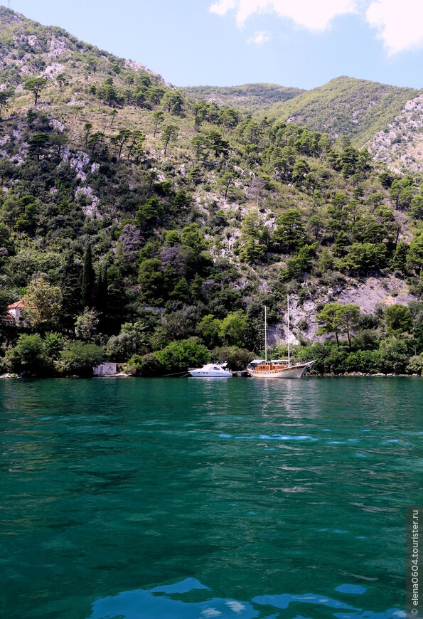 Водные прогулки в Черногории. Прчань