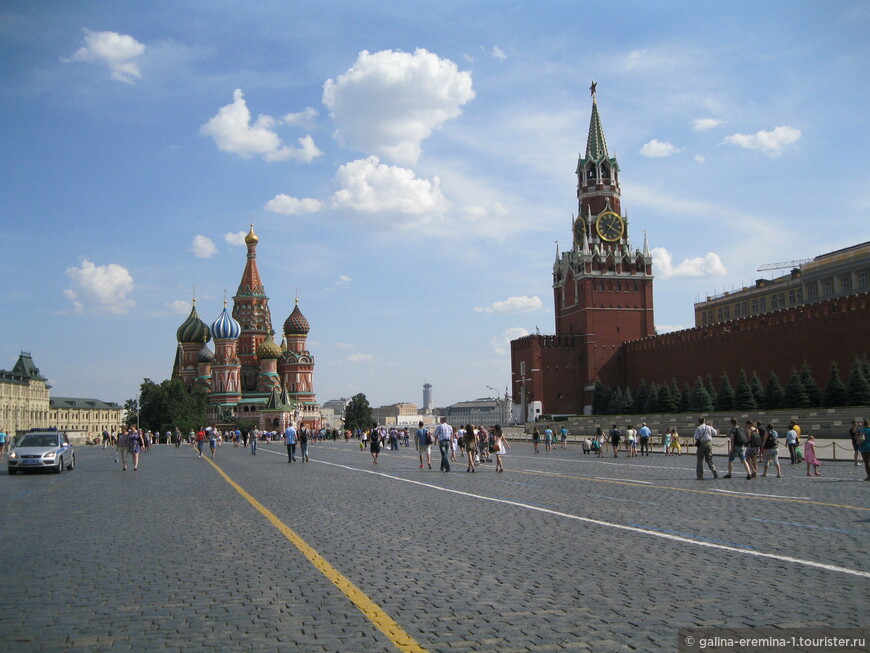 Я шагаю по Москве. Кремль