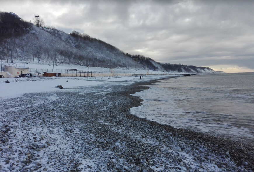 Центральный городской пляж Туапсе