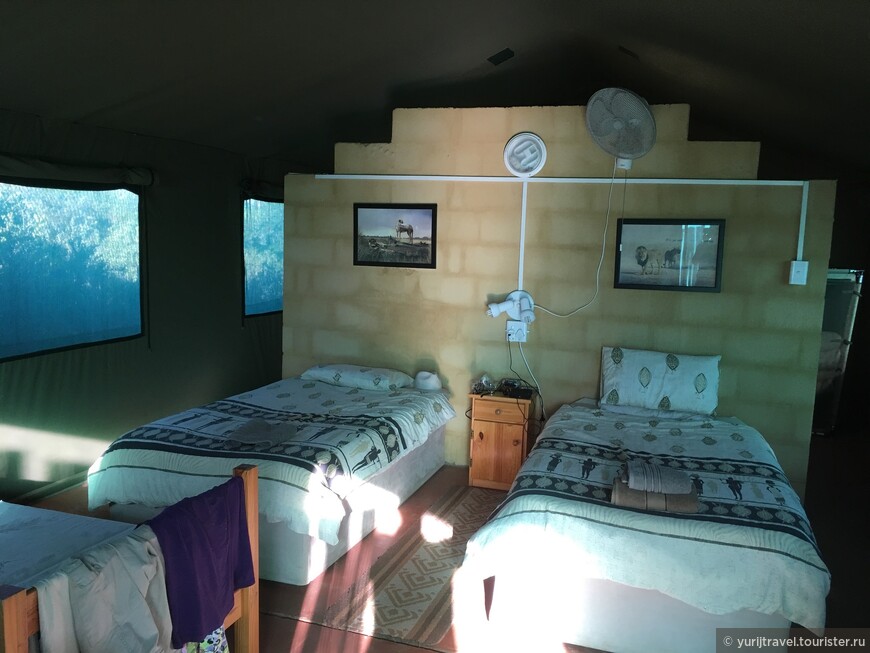 спальная комната в Kudu Ridge Lodge
