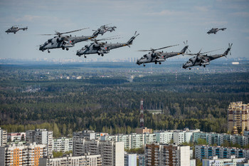 Аэропорты Москвы временно закроют из-за репетиции парада Победы