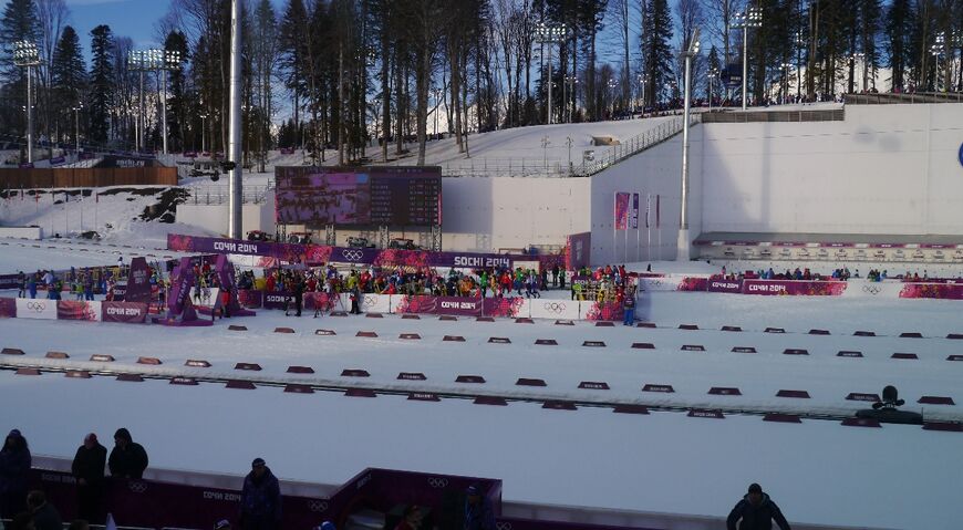 Лыжно-биатлонный комплекс «Лаура» в ГТЦ  «Газпром» 