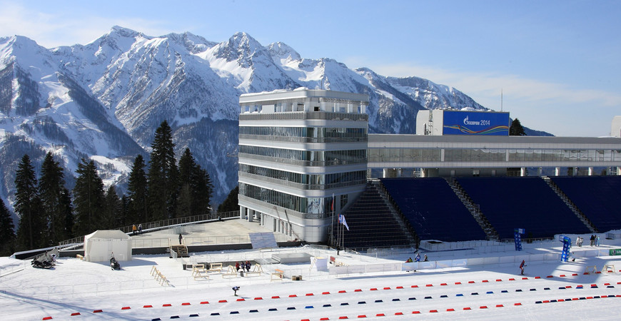 Лыжно-биатлонный комплекс «Лаура» в ГТЦ  «Газпром» 