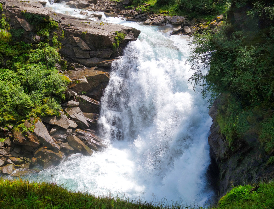 Окрестности Целль-ам-зее: каскад водопадов Криммль