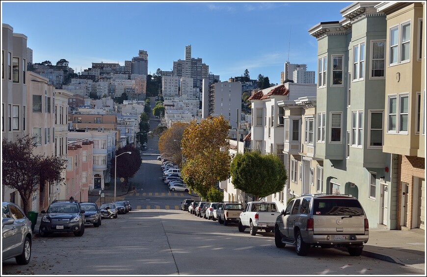 Это Сан-Франциско — город, полный риска